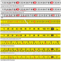 10m Abs geprägtes Stahlmessband